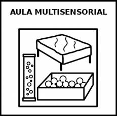 AULA MULTISENSORIAL - Pictograma (blanco y negro)