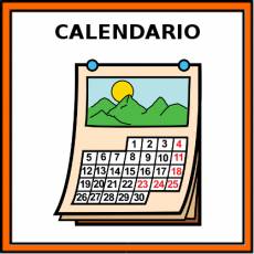 CALENDARIO - Pictograma (color)
