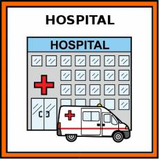 HOSPITAL - Pictograma (color)