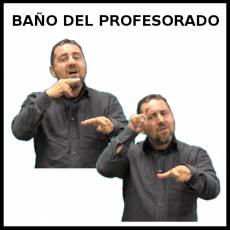 BAÑO DEL PROFESORADO - Signo