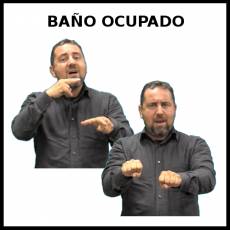 BAÑO OCUPADO - Signo