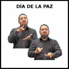 DÍA DE LA PAZ - Signo