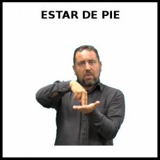 ESTAR DE PIE - Signo