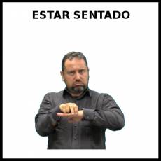 ESTAR SENTADO - Signo