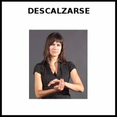 DESCALZARSE - Signo