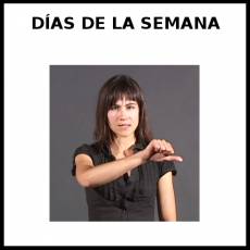 DÍAS DE LA SEMANA - Signo