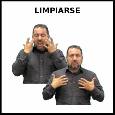 LIMPIARSE (LA CARA) - Signo
