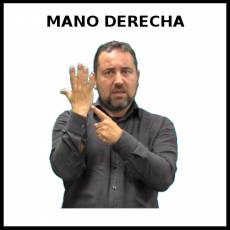 MANO DERECHA - Signo