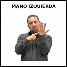 MANO IZQUIERDA - Signo