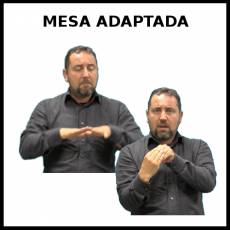 MESA ADAPTADA - Signo