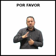 POR FAVOR - Signo