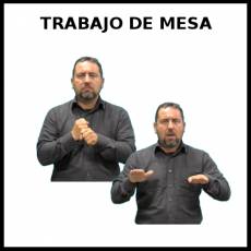 TRABAJO DE MESA - Signo