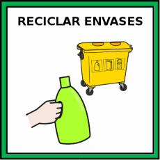 RECICLAR ENVASES - Pictograma (color)