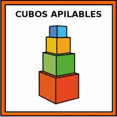 CUBOS APILABLES - Pictograma (color)