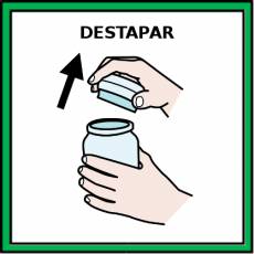 DESTAPAR - Pictograma (color)