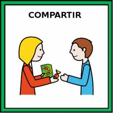 COMPARTIR - Pictograma (color)