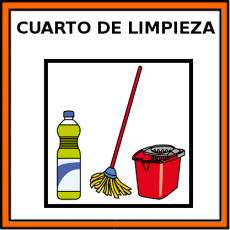 CUARTO DE LIMPIEZA - Pictograma (color)