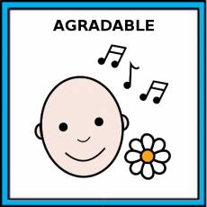AGRADABLE - Pictograma (color)