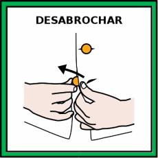 DESABROCHAR - Pictograma (color)
