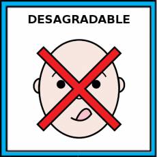 DESAGRADABLE - Pictograma (color)