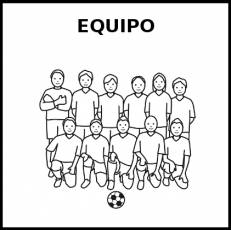 EQUIPO - Pictograma (blanco y negro)
