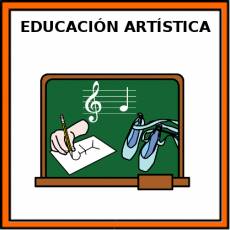 EDUCACIÓN ARTÍSTICA - Pictograma (color)