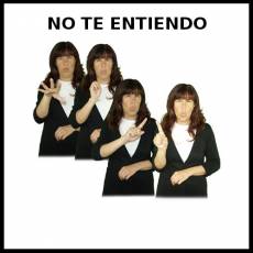 NO TE ENTIENDO - Signo