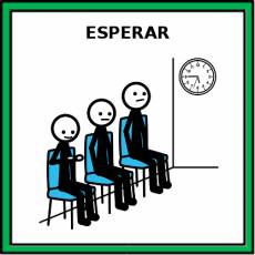 ESPERAR - Pictograma (color)