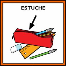 ESTUCHE (LAPICES) - Pictograma (color)