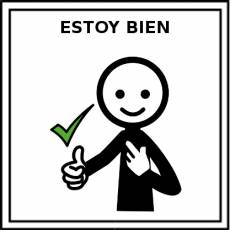 ESTOY BIEN - Pictograma (color)