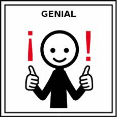GENIAL - Pictograma (color)