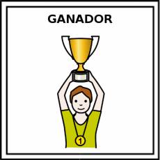 GANADOR - Pictograma (color)