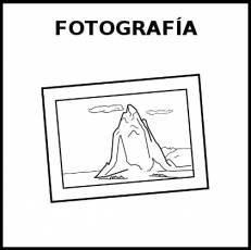 FOTOGRAFÍA - Pictograma (blanco y negro)