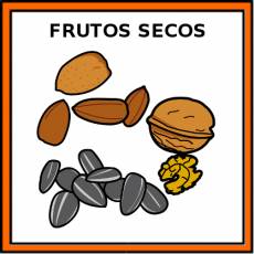 FRUTOS SECOS - Pictograma (color)