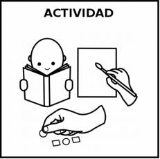 ACTIVIDAD - Pictograma (blanco y negro)