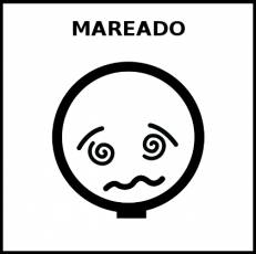 MAREADO - Pictograma (blanco y negro)