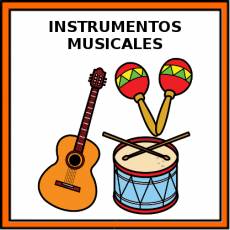 INSTRUMENTOS MUSICALES - Pictograma (color)