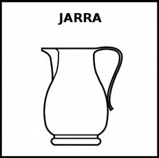 JARRA - Pictograma (blanco y negro)