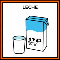 LECHE - Pictograma (color)