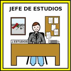JEFE DE ESTUDIOS - Pictograma (color)