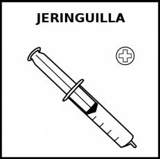JERINGUILLA - Pictograma (blanco y negro)