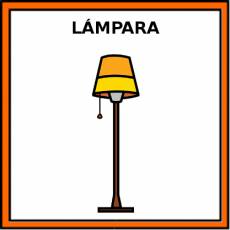 LÁMPARA - Pictograma (color)