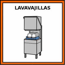 LAVAVAJILLAS (INDUSTRIAL) - Pictograma (color)