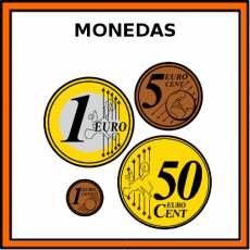 MONEDAS - Pictograma (color)