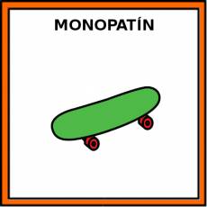 MONOPATÍN - Pictograma (color)