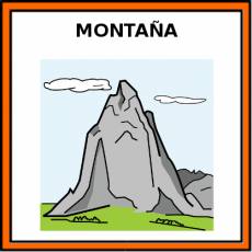 MONTAÑA - Pictograma (color)
