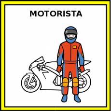 MOTORISTA - Pictograma (color)