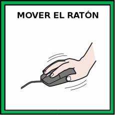 MOVER EL RATÓN - Pictograma (color)