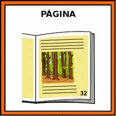 PÁGINA (LIBRO) - Pictograma (color)