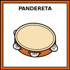 PANDERETA - Pictograma (color)